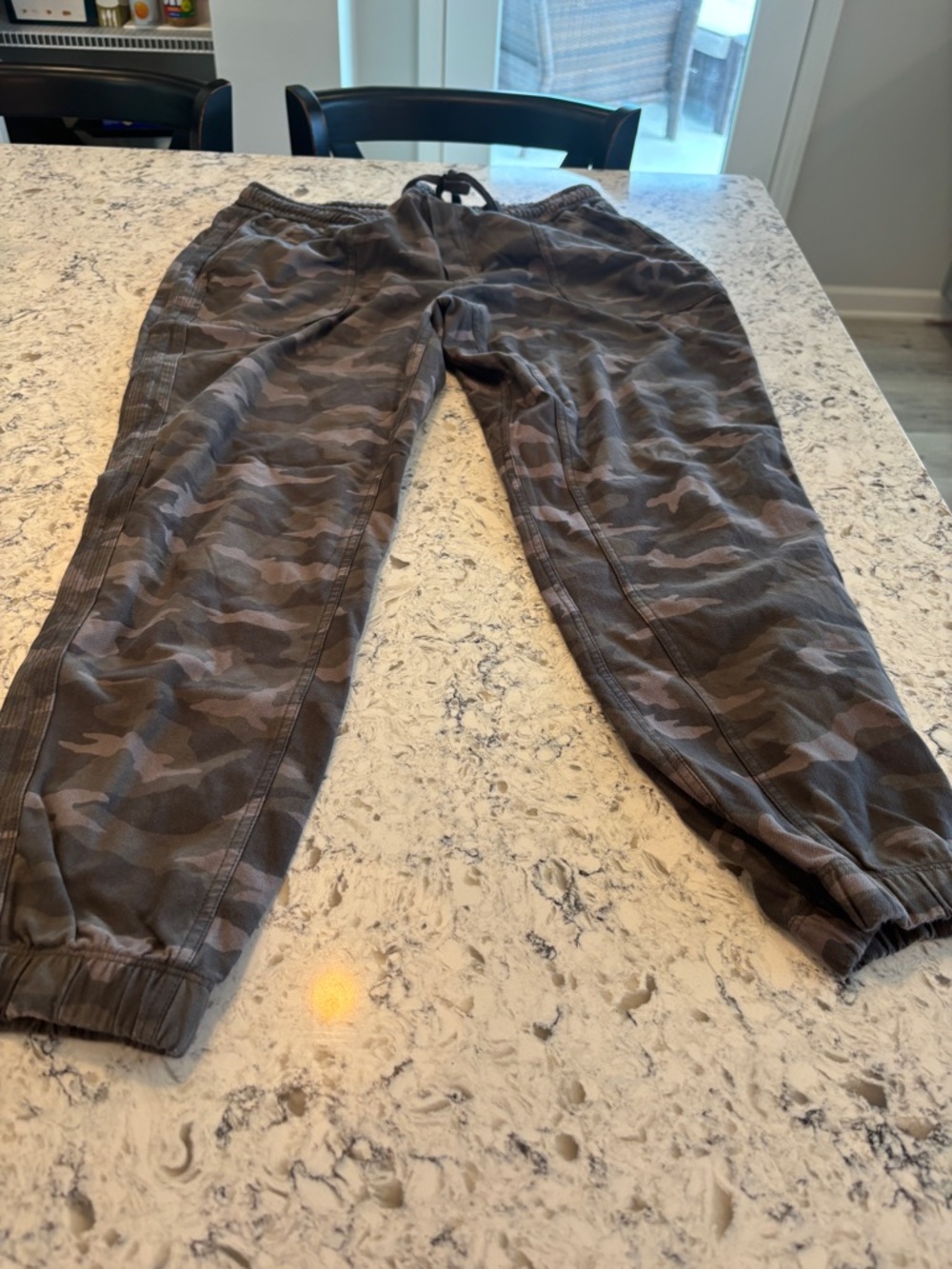 Athleta Brown Ribbed Lounge Pants 16
